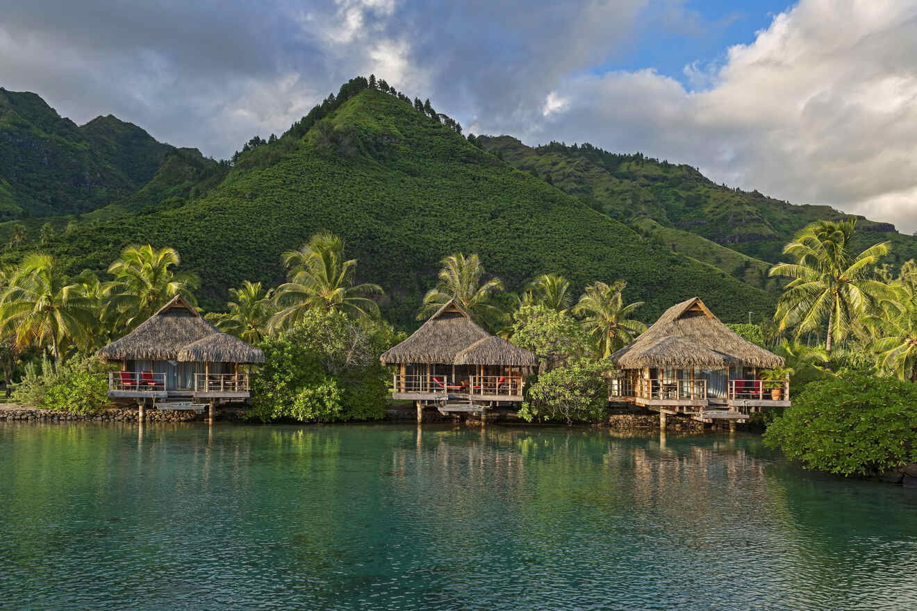 2 best 5 star hotels on Moorea Island